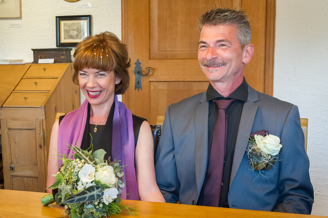 Standesamtliche Hochzeit in Wiesendangen